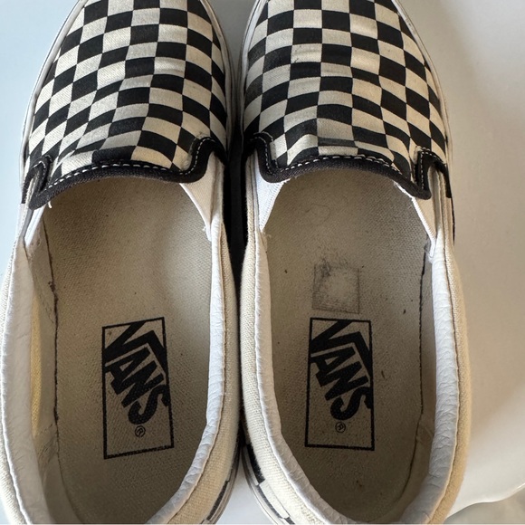 Vans Classic Slip-On Checkerboard US Women 7 - Picture 6 of 9